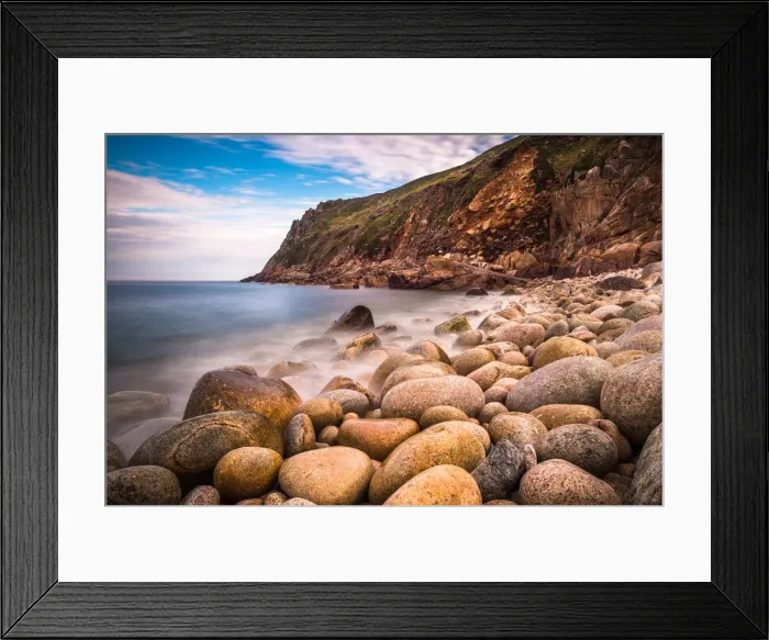 Framed Print : Porth Nanven, a rocky cove near Lands End, Cornwall, England, United Kingdom, Europe Framed Print : Porth Nanven, a rocky cove near Lands End, Cornwall, England, United Kingdom, Europe