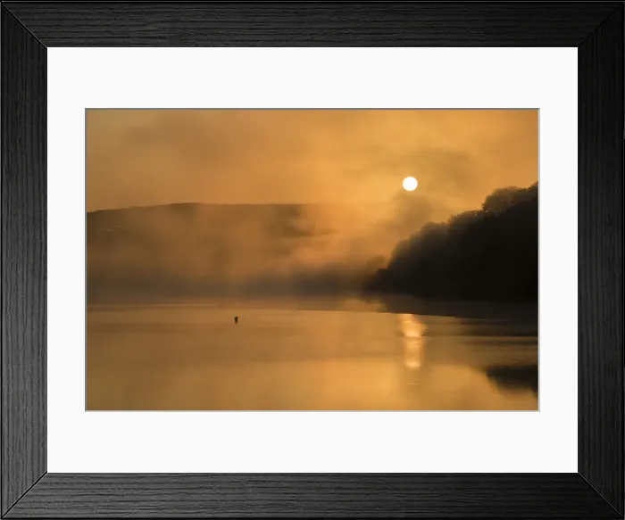 Framed Print : Wimbleball Lake at sunrise, Exmoor National Park, Somerset, England, United Kingdom Framed Print : Wimbleball Lake at sunrise, Exmoor National Park, Somerset, England, United Kingdom