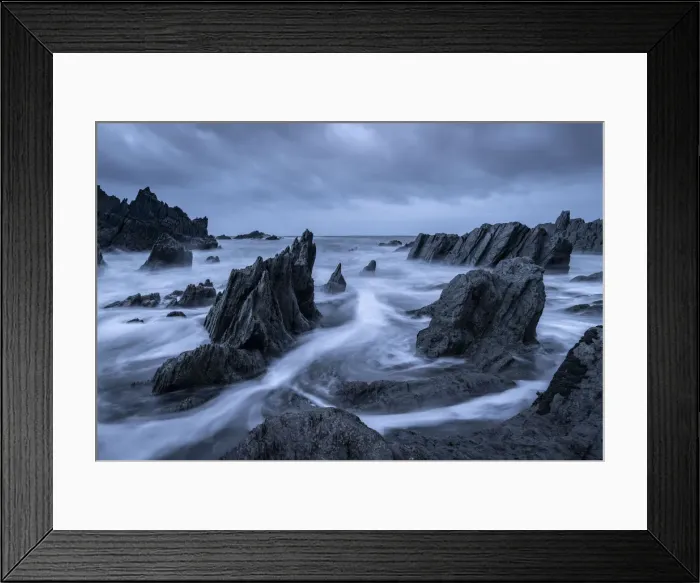 Framed Print : Rocky seashore on the North Devon Coast, Devon, England, United Kingdom, Europe Framed Print : Rocky seashore on the North Devon Coast, Devon, England, United Kingdom, Europe