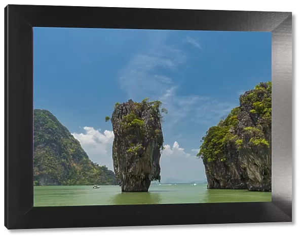 James Bond Island, featured in the movie The Man with the Golden Gun, Phang Nga, Thailand