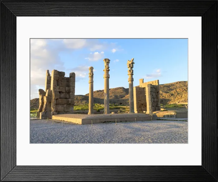 Framed Print : Gate of All-Lands, Persepolis, UNESCO World Heritage Site, Fars Province, Islamic Framed Print : Gate of All-Lands, Persepolis, UNESCO World Heritage Site, Fars Province, Islamic
