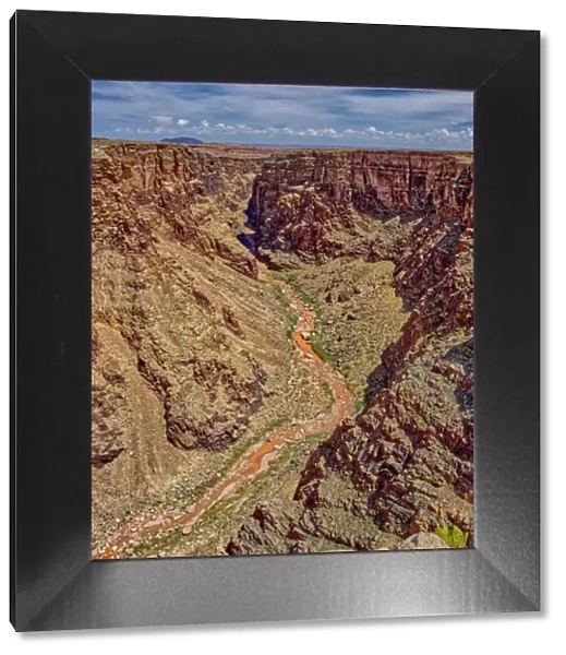 An area of the Little Colorado River Gorge east of the Grand Canyon, Arizona, Uninted