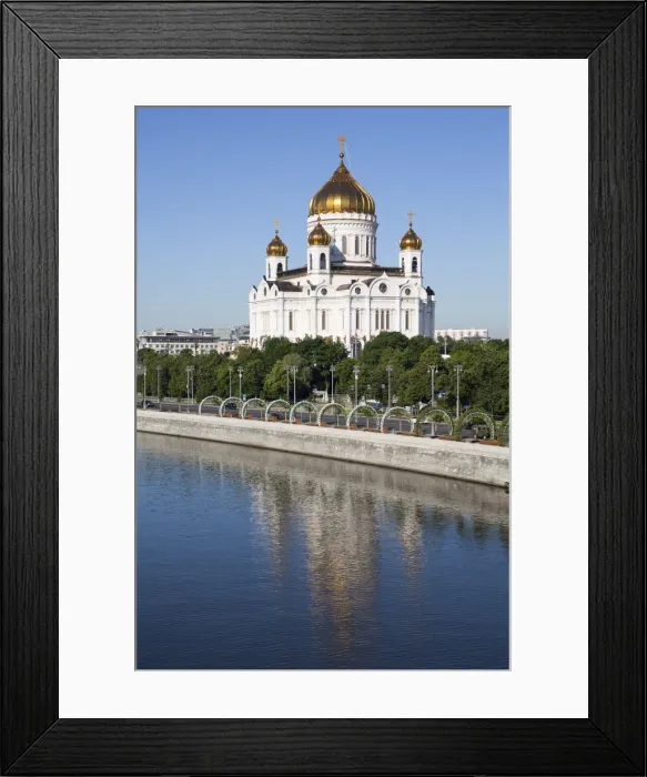 Framed Print : Cathedral of Christ the Saviour, Moscow, Russia, Europe Framed Print : Cathedral of Christ the Saviour, Moscow, Russia, Europe