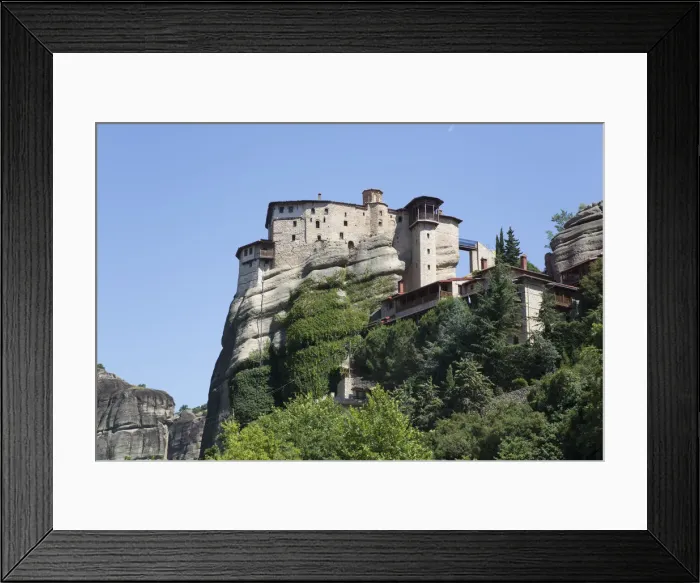 Framed Print : Holy Monastery of Rousanou, Meteora, UNESCO World Heritage Site, Thessaly, Greece, Europe Framed Print : Holy Monastery of Rousanou, Meteora, UNESCO World Heritage Site, Thessaly, Greece, Europe
