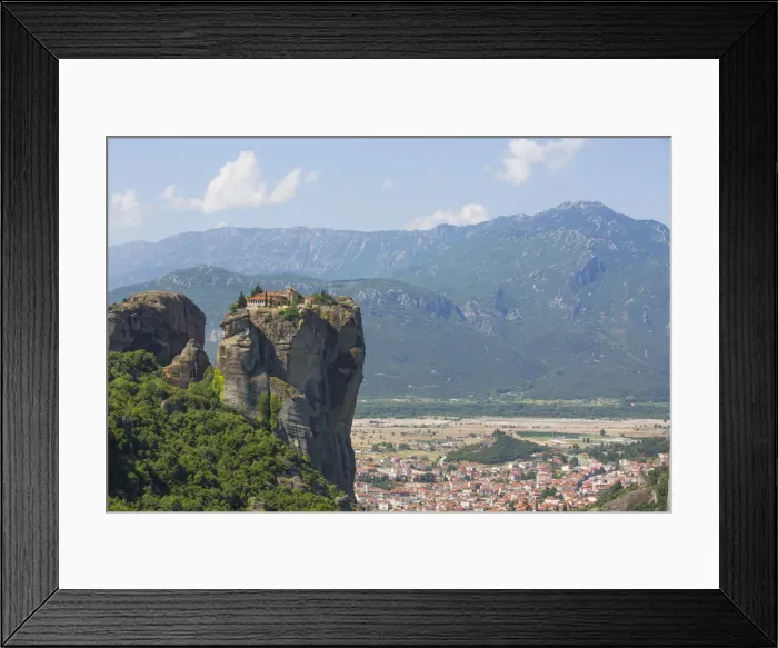 Framed Print : Holy Monastery of Holy Trinity, Meteora, UNESCO World Heritage Site, Thessaly, Greece Framed Print : Holy Monastery of Holy Trinity, Meteora, UNESCO World Heritage Site, Thessaly, Greece