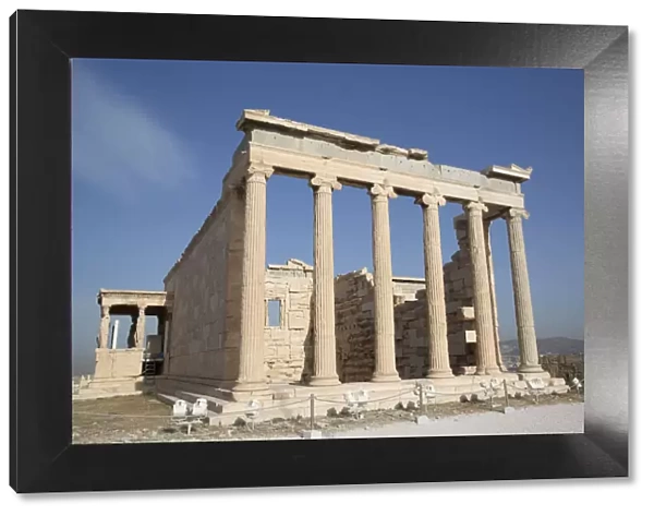 Temple of Erectheion, Acropolis, UNESCO World Heritage Site, Athens, Greece, Europe