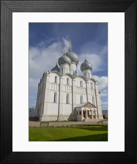 Framed Print : Cathedral of the Dormition, built 1162, Rostov Veliky, Golden Ring, Yaroslavl Oblast Framed Print : Cathedral of the Dormition, built 1162, Rostov Veliky, Golden Ring, Yaroslavl Oblast