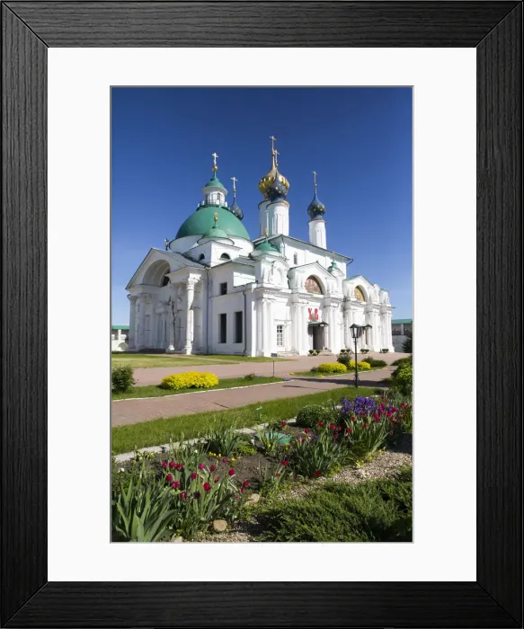 Framed Print : Spaso-Yakovlevsky Monastery dating from the 14th century, near Rostov Veliky, Golden Ring Framed Print : Spaso-Yakovlevsky Monastery dating from the 14th century, near Rostov Veliky, Golden Ring