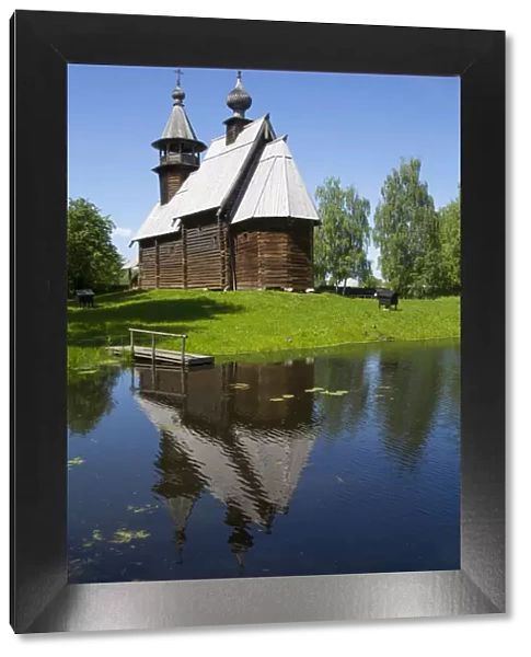 Church of the Gracious Saviour, built 1712, Museum of Wooden Architecture, Kostroma