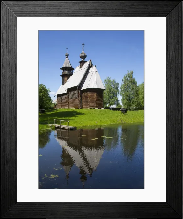Framed Print : Church of the Gracious Saviour, built 1712, Museum of Wooden Architecture, Kostroma Framed Print : Church of the Gracious Saviour, built 1712, Museum of Wooden Architecture, Kostroma