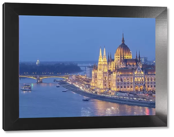 Sitting on the banks of the River Danube, the Hungarian Parliament Building dates