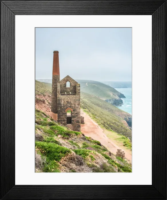 Framed Print : Towanroath Shaft Pumping Engine House, part of the Wheal Coates mine near St. Agnes Head Framed Print : Towanroath Shaft Pumping Engine House, part of the Wheal Coates mine near St. Agnes Head