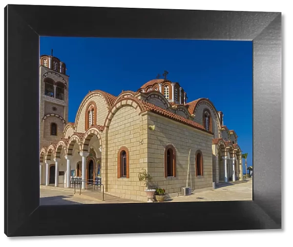 Church of St. Barbara in Paralimni, Cyprus, Europe