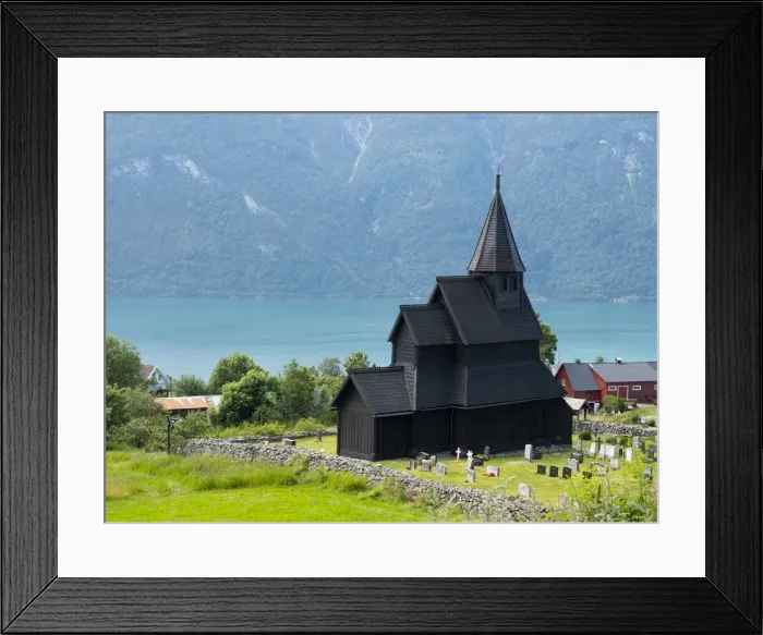 Framed Print : The Stave Church in Urnes, UNESCO World Heritage Site, Sognefjord, Norway, Scandinavia Framed Print : The Stave Church in Urnes, UNESCO World Heritage Site, Sognefjord, Norway, Scandinavia