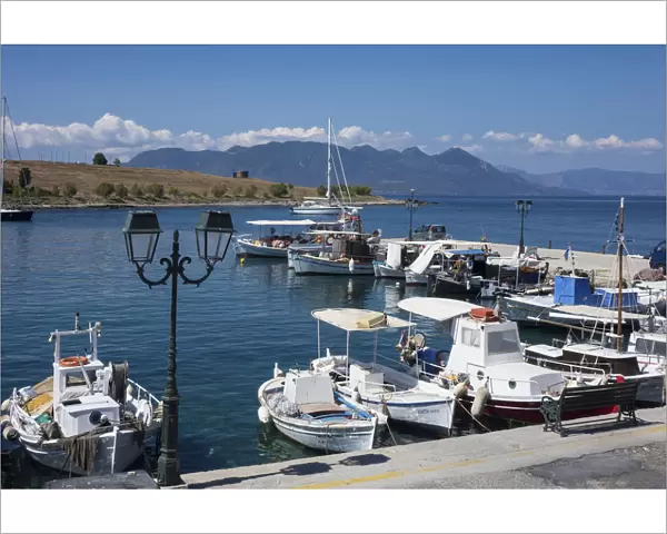 Harbour, Perdika Aegina, Saronic Islands, Greek Islands, Greece, Europe