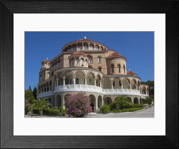 Framed Print : Aghios Nektarios Monastery, Aegina, Saronic Islands, Greek Islands, Greece, Europe Framed Print : Aghios Nektarios Monastery, Aegina, Saronic Islands, Greek Islands, Greece, Europe