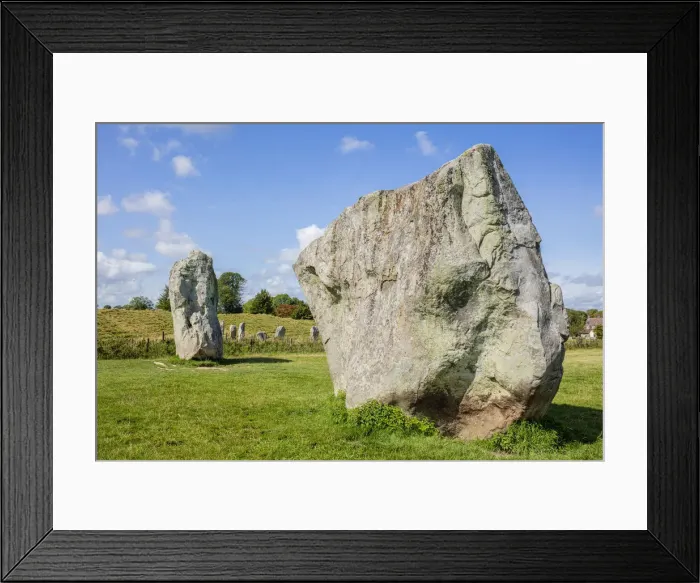 Framed Print : Standing stones at Avebury stone circle, Neolithic stone circle, UNESCO World Heritage Framed Print : Standing stones at Avebury stone circle, Neolithic stone circle, UNESCO World Heritage