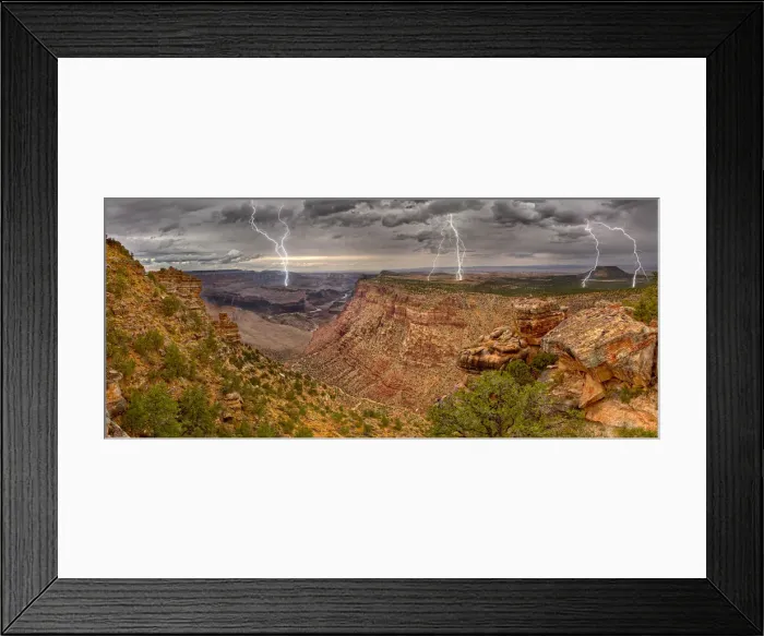 Framed Print : Grand Canyon from the Desert View Trail a mile east of the historic Watch Tower with Framed Print : Grand Canyon from the Desert View Trail a mile east of the historic Watch Tower with