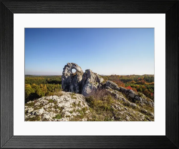 Framed Print : Okiennik Wielki (Window Rock), Piaseczno, Krakow-Czestochowa Upland (Polish Jurassic Framed Print : Okiennik Wielki (Window Rock), Piaseczno, Krakow-Czestochowa Upland (Polish Jurassic
