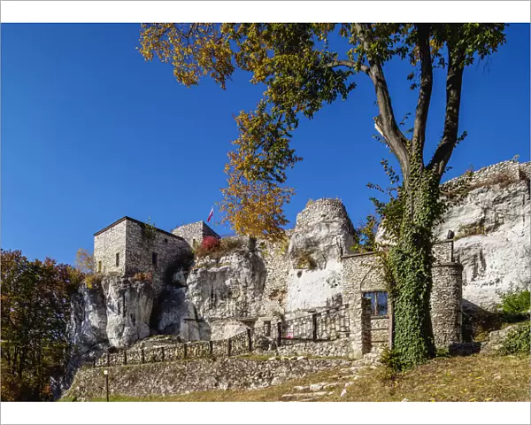Bakowiec Castle in Morsko, Trail of the Eagles Nests, Krakow-Czestochowa Upland