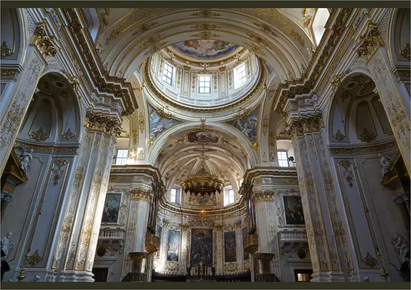 Bergamo Cathedral, dedicated to Saint Alexander, Bergamo, Lombardy, Italy, Europe