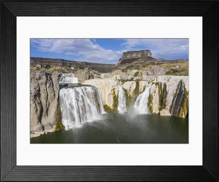 Framed Print : Shoshone Falls cascades, Twin Falls, Idaho, United States of America, North America Framed Print : Shoshone Falls cascades, Twin Falls, Idaho, United States of America, North America
