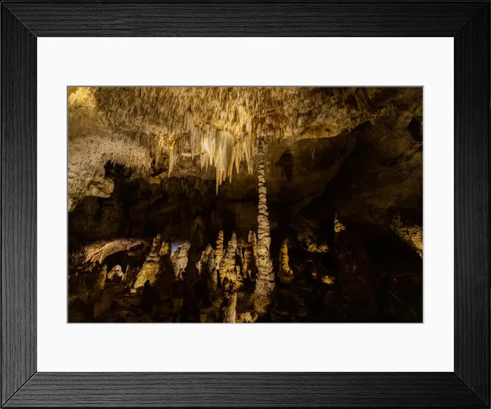 Framed Print : Carlsbad Caverns, The Big Room, UNESCO World Heritage Site, Carlsbad, New Mexico Framed Print : Carlsbad Caverns, The Big Room, UNESCO World Heritage Site, Carlsbad, New Mexico