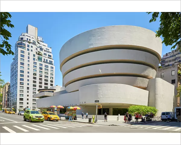 Guggenheim Museum of Modern and Contemporary Art by Architect Frank Lloyd Wright
