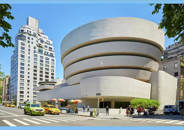 Guggenheim Museum of Modern and Contemporary Art by Architect Frank Lloyd Wright