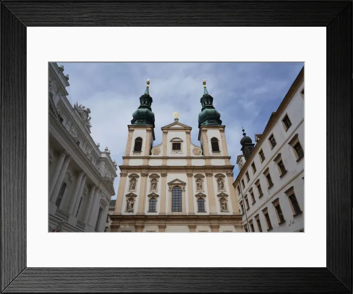 Framed Print : The Jesuit Church (Jesuitenkirche) (University Church), Vienna, Austria, Europe Framed Print : The Jesuit Church (Jesuitenkirche) (University Church), Vienna, Austria, Europe