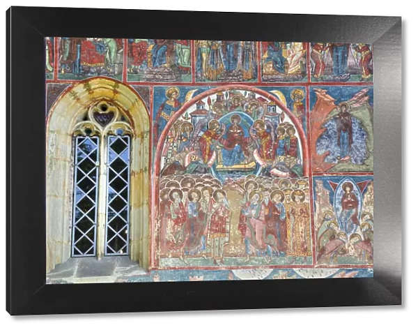 External Frescoes, Humor Monastery, 1530, UNESCO World Heritage Site, Manastirea Humorului