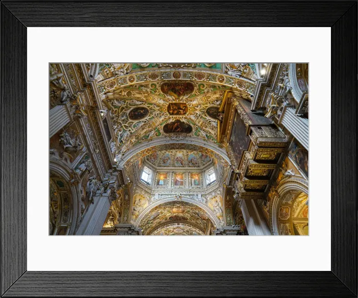 Framed Print : Santa Maria Maggiore Basilica, Bergamo, Lombardy, Italy, Europe Framed Print : Santa Maria Maggiore Basilica, Bergamo, Lombardy, Italy, Europe