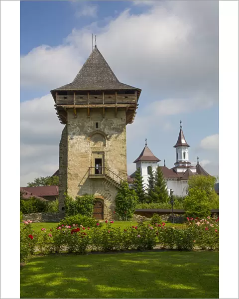 Tower, Humor Monastery, 1530, UNESCO World Heritage Site, Manastirea Humorului, Suceava