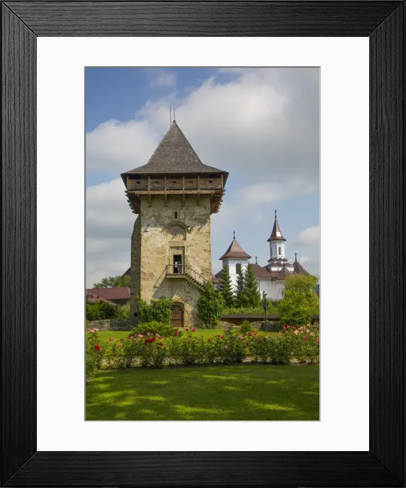 Framed Print : Tower, Humor Monastery, 1530, UNESCO World Heritage Site, Manastirea Humorului, Suceava Framed Print : Tower, Humor Monastery, 1530, UNESCO World Heritage Site, Manastirea Humorului, Suceava
