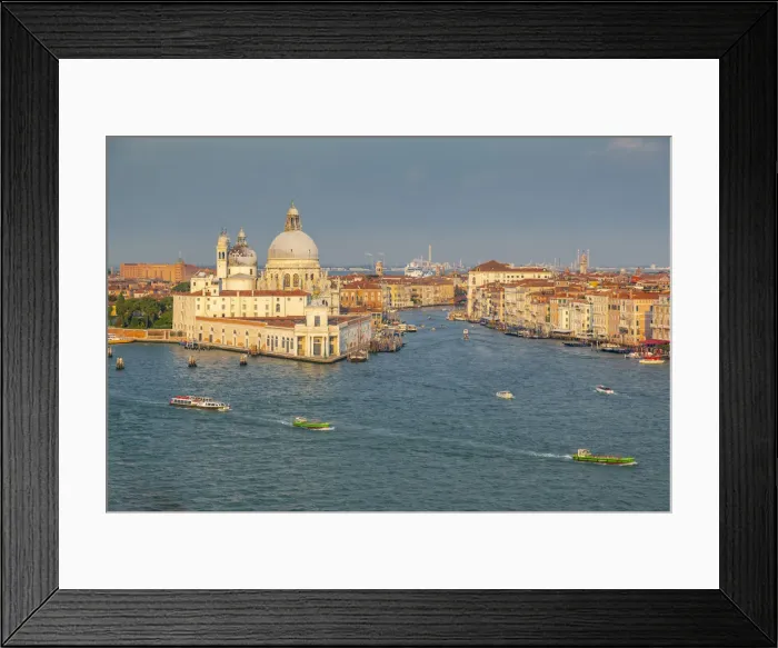 Framed Print : View of Venice from cruise ship at daybreak, Venice, UNESCO World Heritage Site, Veneto Framed Print : View of Venice from cruise ship at daybreak, Venice, UNESCO World Heritage Site, Veneto