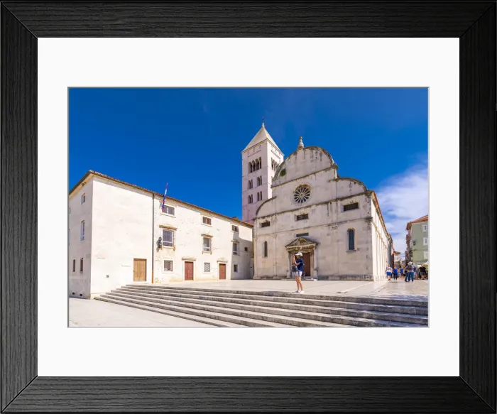 Framed Print : View of Catholic Church and Museum, Zadar, Zadar county, Dalmatia region, Croatia, Europe Framed Print : View of Catholic Church and Museum, Zadar, Zadar county, Dalmatia region, Croatia, Europe