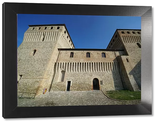 Torrechiara Castle, Langhirano, Parma, Emilia-Romagna, Italy, Europe