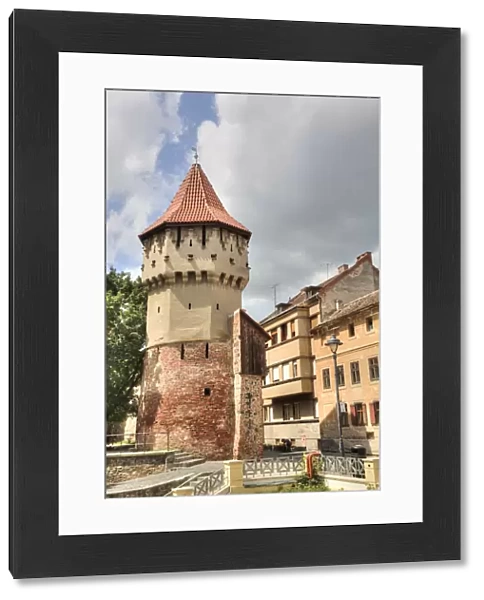 Tower of the Carpenters, Sibiu, Transylvania Region, Romania, Europe
