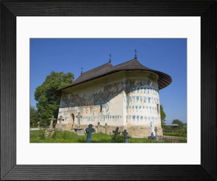 Framed Print : Arbore Monastery, 1502, UNESCO World Heritage Site, Arbore, Suceava County, Romania Framed Print : Arbore Monastery, 1502, UNESCO World Heritage Site, Arbore, Suceava County, Romania