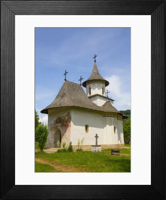 Framed Print : Church of the Holy Cross, 1487, UNESCO World Heritage Site, Patrauti, Suceava County Framed Print : Church of the Holy Cross, 1487, UNESCO World Heritage Site, Patrauti, Suceava County