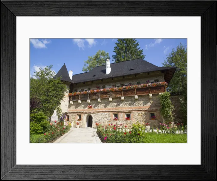 Framed Print : Museum, Moldovita Monastery, 1532, UNESCO World Heritage Site, Vatra Moldovitei, Suceava Framed Print : Museum, Moldovita Monastery, 1532, UNESCO World Heritage Site, Vatra Moldovitei, Suceava
