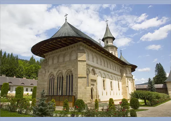 Putna Monastery, 1466, Putna, Suceava County, Romania, Europe
