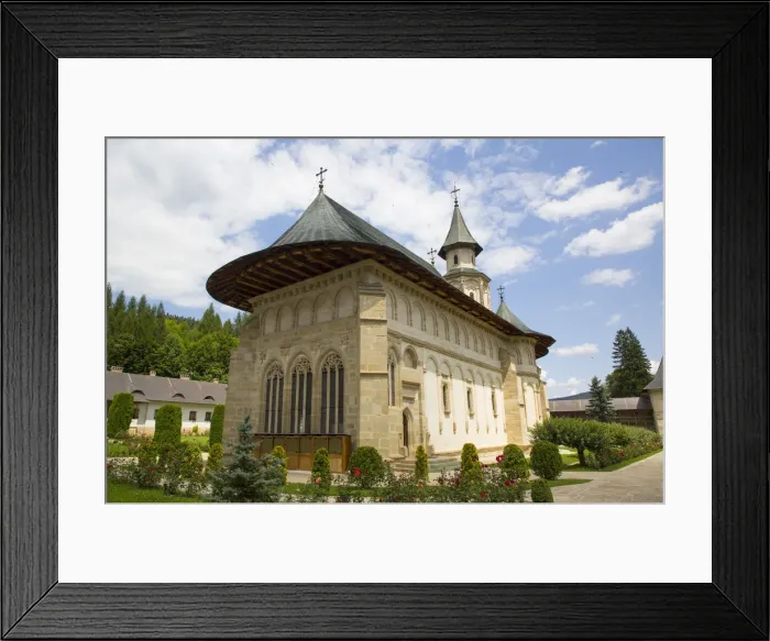 Framed Print : Putna Monastery, 1466, Putna, Suceava County, Romania, Europe Framed Print : Putna Monastery, 1466, Putna, Suceava County, Romania, Europe