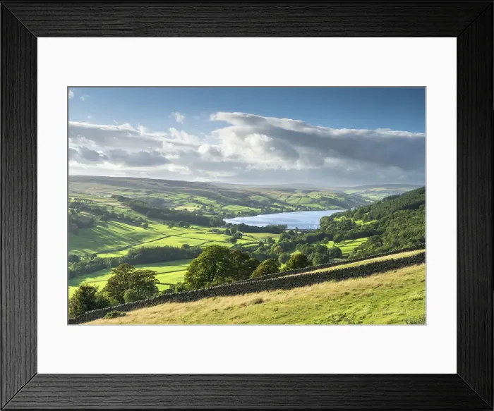 Framed Print : Gouthwaite Reservoir in Upper Nidderdale, The Yorkshire Dales National Park, Yorkshire Framed Print : Gouthwaite Reservoir in Upper Nidderdale, The Yorkshire Dales National Park, Yorkshire