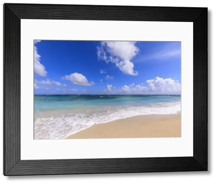 Framed Print : Nisbet Beach, turquoise sea, Nevis, St. Kitts and Nevis, West Indies, Caribbean, Central Framed Print : Nisbet Beach, turquoise sea, Nevis, St. Kitts and Nevis, West Indies, Caribbean, Central