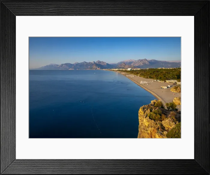 Framed Print : Konyaalti Beach, Antalya, Turkey, Asia Minor, Eurasia Framed Print : Konyaalti Beach, Antalya, Turkey, Asia Minor, Eurasia