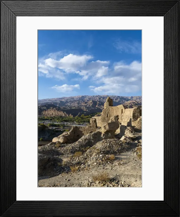 Framed Print : Shahr-e Gholghola (City of Screams) ruins, Bamyan, Afghanistan, Asia Framed Print : Shahr-e Gholghola (City of Screams) ruins, Bamyan, Afghanistan, Asia