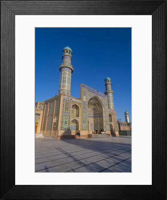 Framed Print : Great Mosque of Herat, Afghanistan, Asia Framed Print : Great Mosque of Herat, Afghanistan, Asia