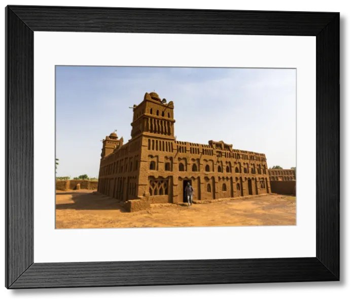 Framed Print : Beautiful Hausa style architecture Mosque in Yaama, Niger, West Africa, Africa Framed Print : Beautiful Hausa style architecture Mosque in Yaama, Niger, West Africa, Africa