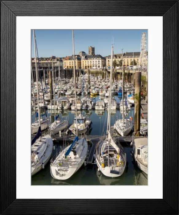 Framed Print : Dieppe harbour waterfront marina, Dieppe, Seine-Maritime, Normandy, France, Europe Framed Print : Dieppe harbour waterfront marina, Dieppe, Seine-Maritime, Normandy, France, Europe